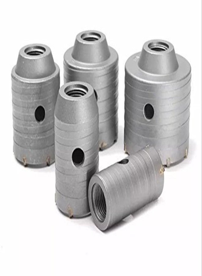 KROST Sds Shank Concrete Wall Drill Bit Hole Saw Cutter, 400 Mm Connecting Rod With Wrench, Holesaw Dia 65mm - Image 1